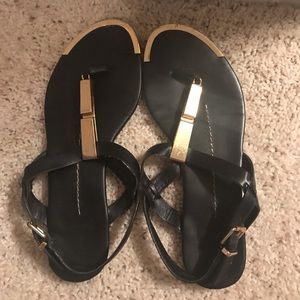 Black sandals